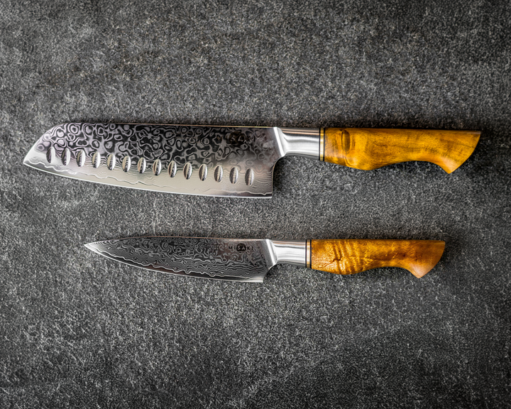 2er-Set Santoku & Allzweckmesser