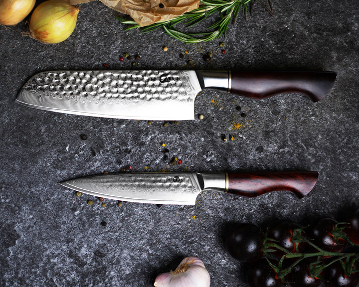 2er-Set Santoku & Allzweckmesser Akane