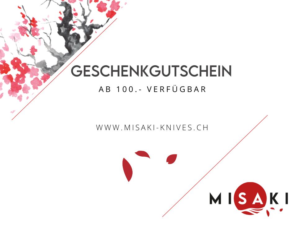 Gutschein Geschenkgutscheine Misaki 